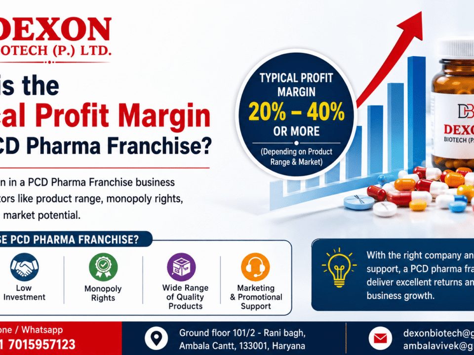 What Is the Typical Profit Margin for a PCD Pharma Franchise